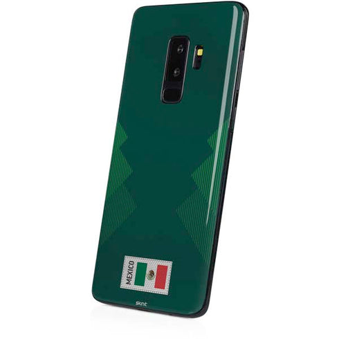 Mexico Soccer Flag Galaxy S9 Plus Skin
